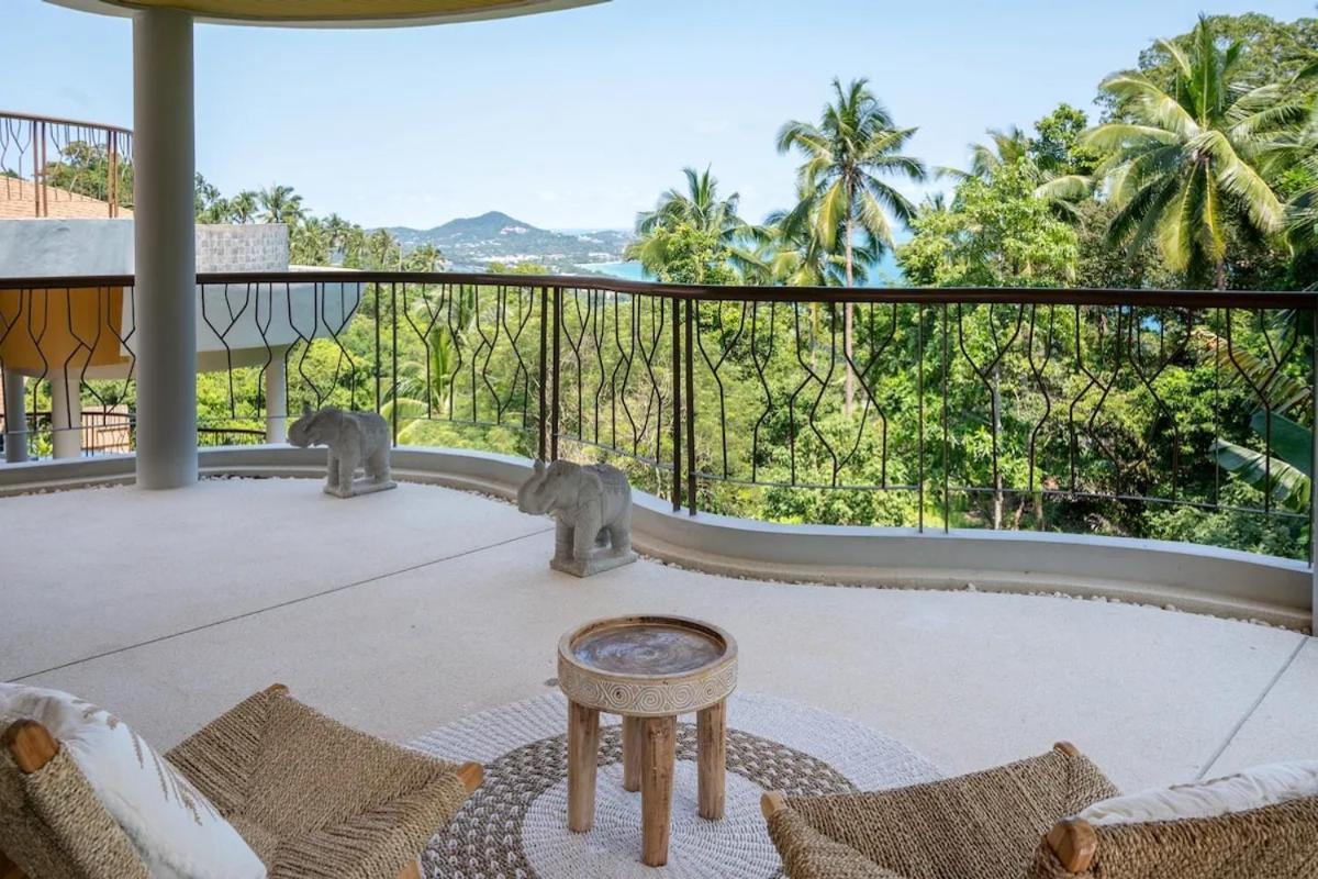Villa Lola 2Br - Private Infinity Pool & Sea View チャウエン エクステリア 写真