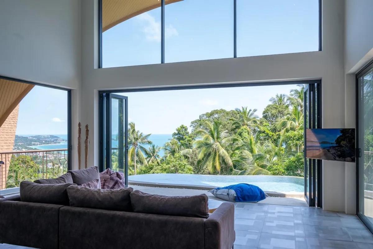 Villa Lola 2Br - Private Infinity Pool & Sea View チャウエン エクステリア 写真