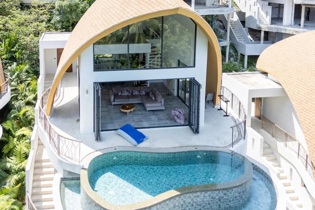 Villa Lola 2Br - Private Infinity Pool & Sea View チャウエン エクステリア 写真