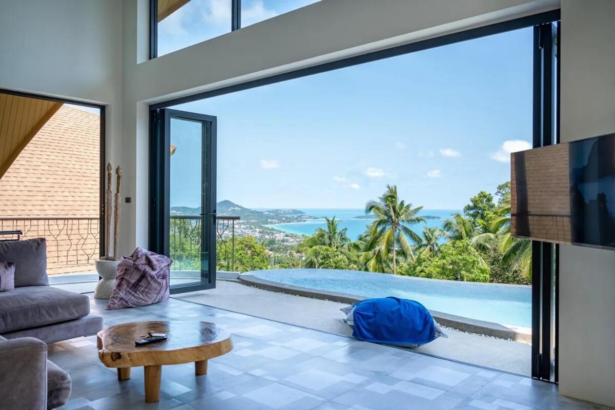 Villa Lola 2Br - Private Infinity Pool & Sea View チャウエン エクステリア 写真